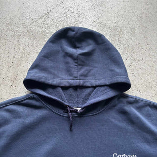 00's Carhartt 刺繍 ワンポイント スウェット パーカ