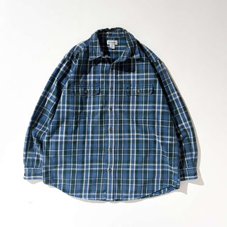 00's Carhartt ダブルポケット ヘビーフランネル L/Sシャツ