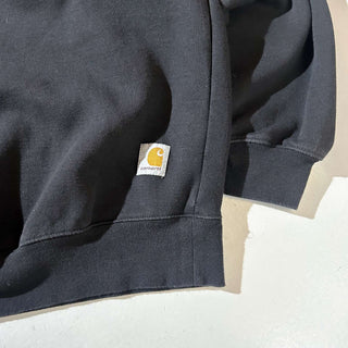00's Carhartt 前V プリント スウェットシャツ