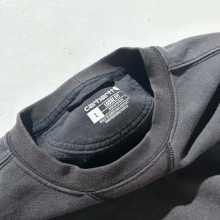00's Carhartt フェード 前V スウェット シャツ