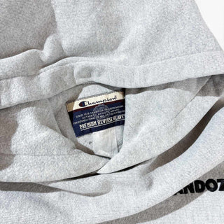 00's Champion "PREMIUM REVERSE WEAVE" ワンポイント スウェット フーディー
