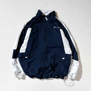 00's Champion ワンポイント スイッチング ジャケット