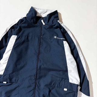 00's Champion ワンポイント スイッチング ジャケット
