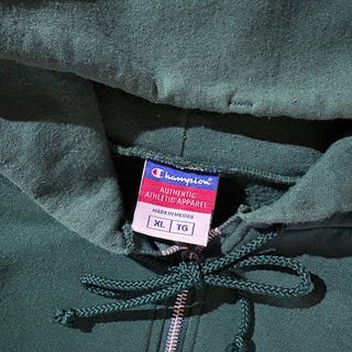 00's Champion ワンポイント フルジップ スウェット パーカ