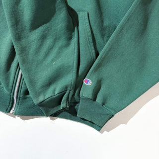00's Champion ワンポイント フルジップ スウェット パーカ