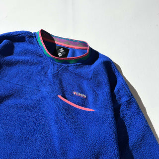 00's Colombia スウェットライク プルオーバー フリース ジャケット