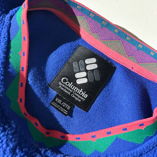 00's Colombia スウェットライク プルオーバー フリース ジャケット