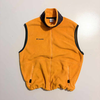 00's Columbia フリース ベスト(イエロー)