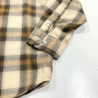 00's Columbia レーヨン混 オンブレチェック フランネルシャツ