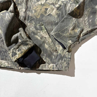 00's Columbia リアルツリーカモ フリースライニング コットン パーカ
