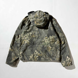 00's Columbia リアルツリーカモ フリースライニング コットン パーカ