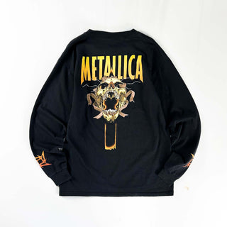 00's DELTA metallica "Pushead" バンド 両面プリント カットソー