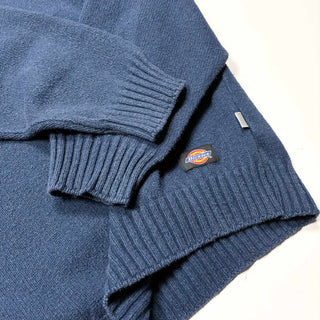 00's DICKIES ハーフジップ ニット セーター