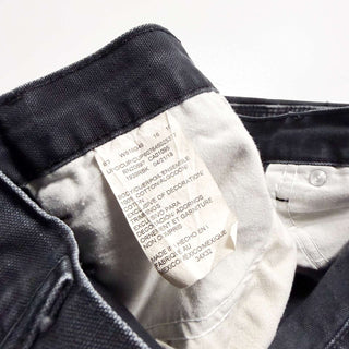 00's Dickies ボロ ペイント ダック ペインター パンツ(ブラック)