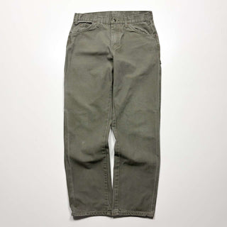 00's Dickies ダック ペインター パンツ(スモークオリーブ)