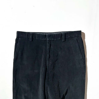 00's Dockers ブラック ワイド 細畝 コーデュロイ パンツ