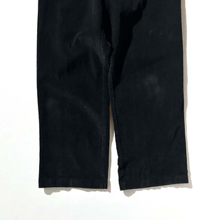 00's Dockers ブラック ワイド 細畝 コーデュロイ パンツ