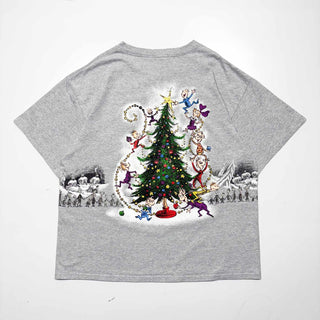 00's Dr.Seuss グリンチ 巻きプリント Tシャツ