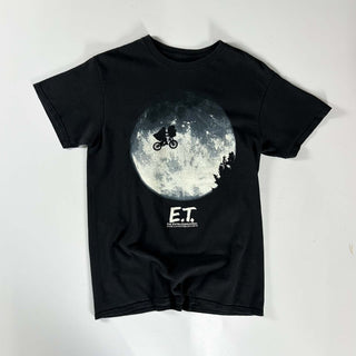 00's E.T. "moon cycling" ムービー プリント Tシャツ