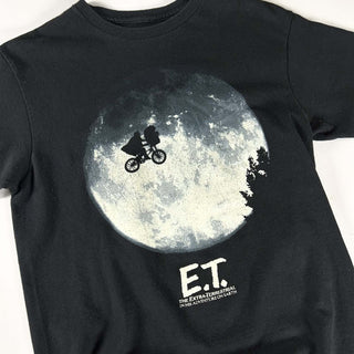 00's E.T. "moon cycling" ムービー プリント Tシャツ