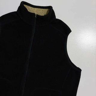 00's Eddie Bauer フリース ベスト(ブラック)