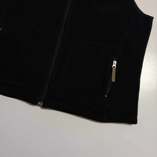 00's Eddie Bauer フリース ベスト(ブラック)