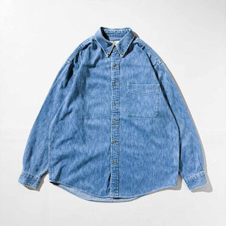 ～00's Eddie Bauer デニム L/S シャツ