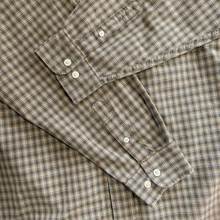 00's Eddie Bauer チェック ボタンダウン L/Sシャツ