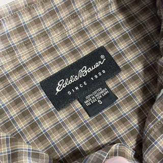 00's Eddie Bauer チェック ボタンダウン L/Sシャツ
