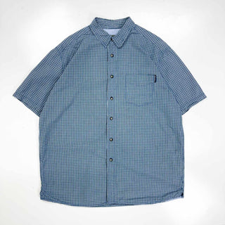 00's Eddie Bauer コットン チェック S/S シャツ