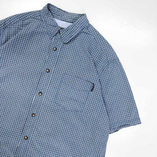 00's Eddie Bauer コットン チェック S/S シャツ