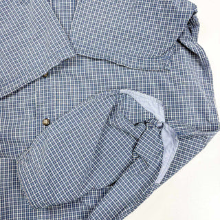 00's Eddie Bauer コットン チェック S/S シャツ