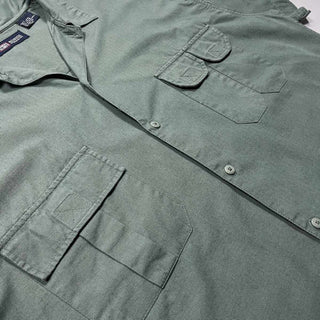 00's FADED GLORY リップストップ オープンカラー S/S シャツ