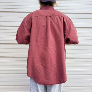 00's GAP リネン ボタンダウン S/S シャツ