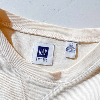 00's GAP コットン 前Vガゼット カットソー