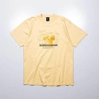 00's GEAR マップ グラフィック プリントTシャツ