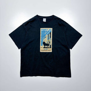 00's GILDAN "ART IN STITUDE" プリントTシャツ