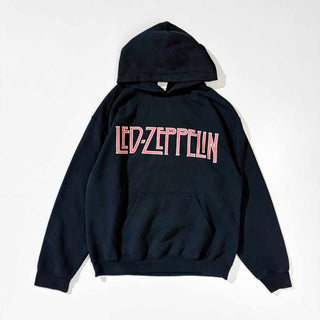 00's GILDAN "LED ZEPPELIN" バンドプリント スウェット フーディー