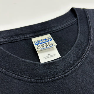 00's GILDAN ULTRA COTTON "BMMUG" Y2Kロゴ プリント Tシャツ
