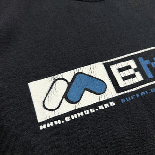 00's GILDAN ULTRA COTTON "BMMUG" Y2Kロゴ プリント Tシャツ
