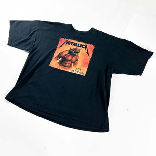 00's GILDAN metallica "JUMP IN THE FIRE" バンド プリント Tシャツ
