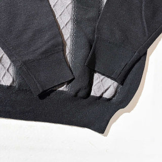 00's GOCHU デザインストライプ ハイゲージ ニット セーター