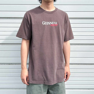 00's "GUINNESS EXTRA STOUT" 両面プリント Tシャツ