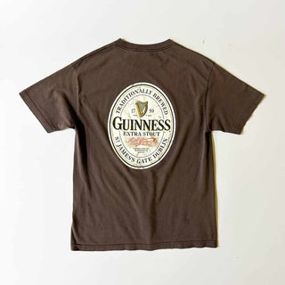 00's "GUINNESS EXTRA STOUT" 両面プリント Tシャツ
