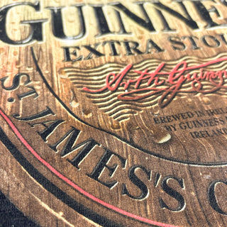 00's GUINNESS 企業 両面プリント Tシャツ