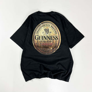 00's GUINNESS 企業 両面プリント Tシャツ