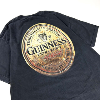 00's GUINNESS 企業 両面プリント Tシャツ