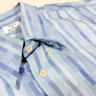 00's HAUS & HOFFMAN 総柄 ボックスカット S/S シャツ