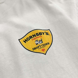 00's "HORNSBY'S DRAFT CIDER" アニマル プリント Tシャツ