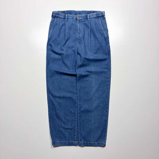00's Haggar 2タック デニム スラックス